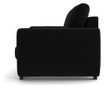 Canapea extensibila cu 2 locuri Marie Claire Home, Marie Black, negru, 182x92x90 cm
