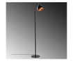 Lampadar Opviq, corp din metal, max. 100 W, E27, negru/aramiu, 40x28x165 cm