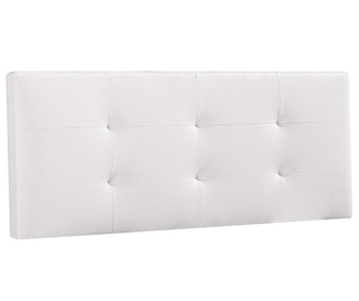 Tablie de pat Topambientes, piele artificiala, 60x150 cm, alb