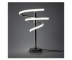 Lampa de masa Click, aluminiu, max. 40 W, E27, argintiu, 24x24x33 cm