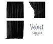 Κουρτίνα Velvet on pleat 140x270 cm