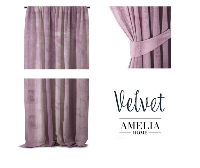 Завеса Velvet on pleat 140x270 cm