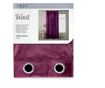 Draperie Ameliahome, Velvet Eyelets, poliester, 140x270 cm, mov pruna
