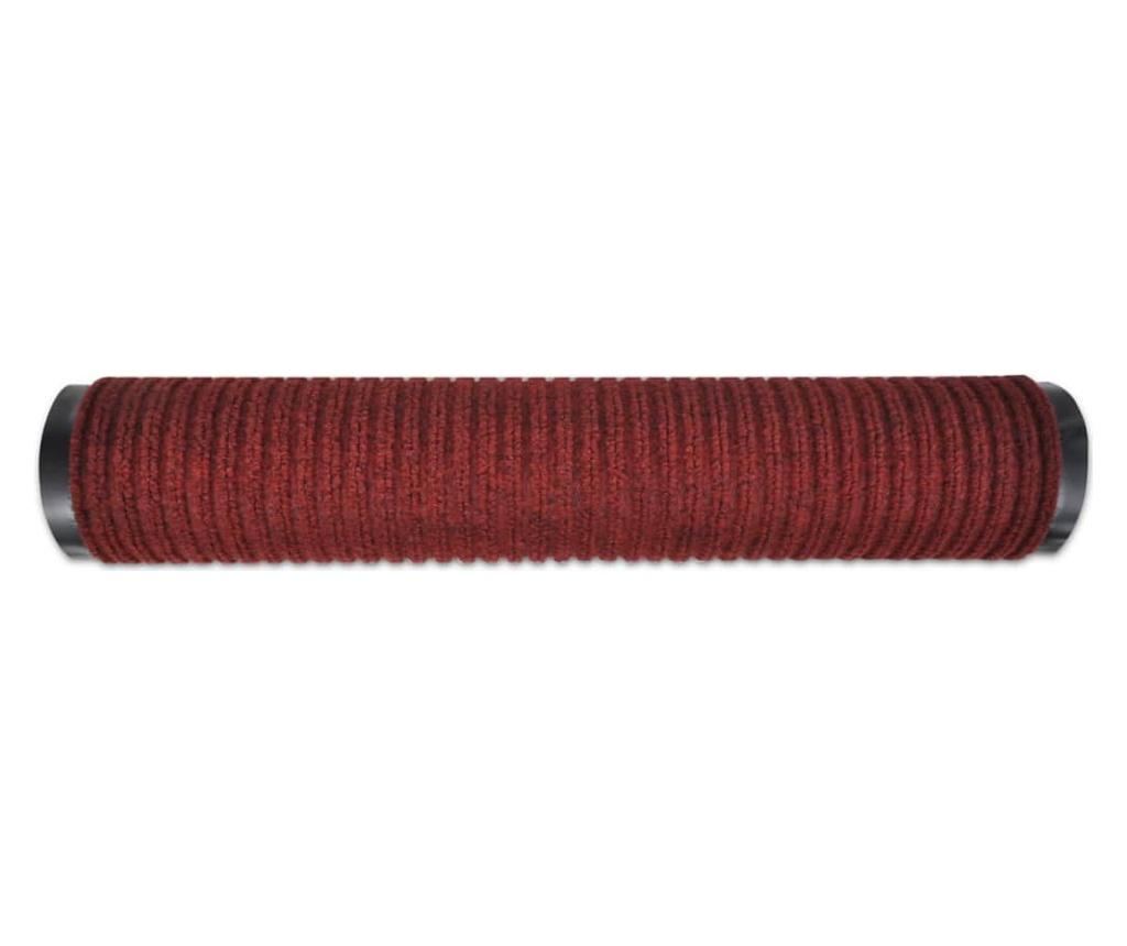 Ulazni otirač PVC crveni 90 x 60 cm - 4