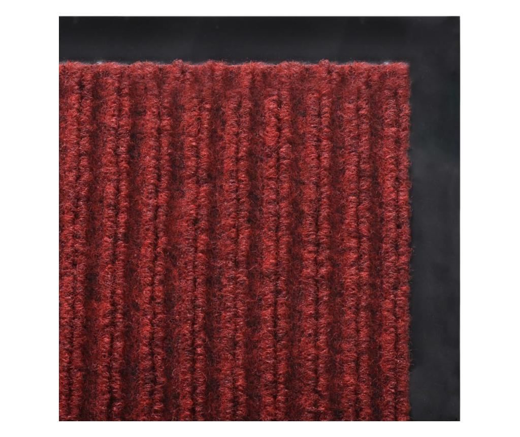 Ulazni otirač PVC crveni 90 x 60 cm - 5