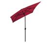 Външен чадър за слънце с метална основа, бордо, 300x200 см thumbnail 3