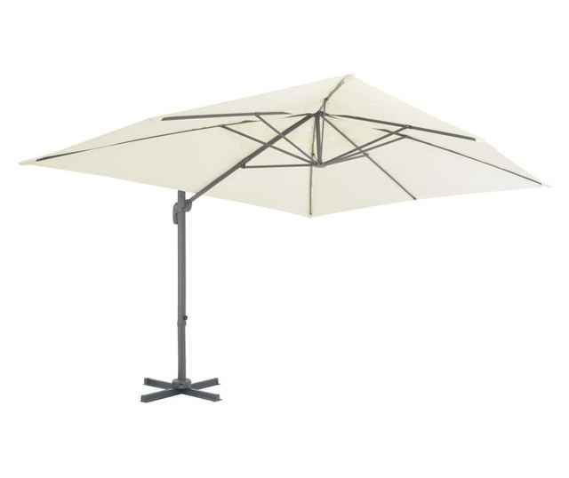 Външен чадър с преносима основа, пясък