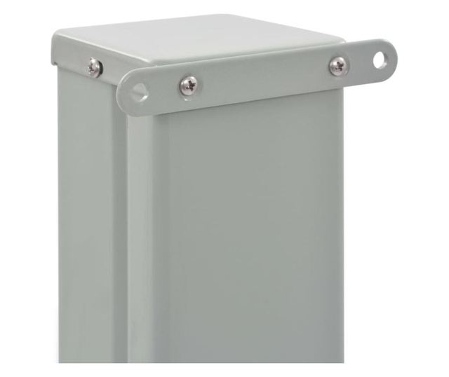 Αναδιπλούμενο πλαϊνό σκίαστρο βεράντας, κόκκινο, 60 x 300 εκ.