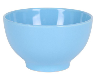 Set 6 boluri Inde, ceramica, albastru, 14x14x8 cm