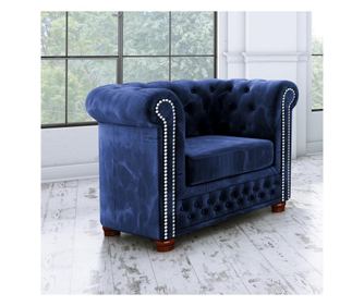 Фотьойл Chesterfield York Navy Blue