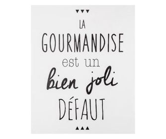 Tablou sticker Gourmandise, 30x40 cm