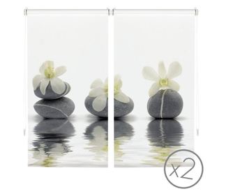 Σετ 2 στόρια ρολό Duo Translucent Digital