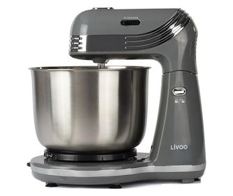 Mixer cu bol din inox DOP137G, 6 viteze