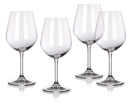 Set 4 čaša za bijelo vino Marta 350 ml