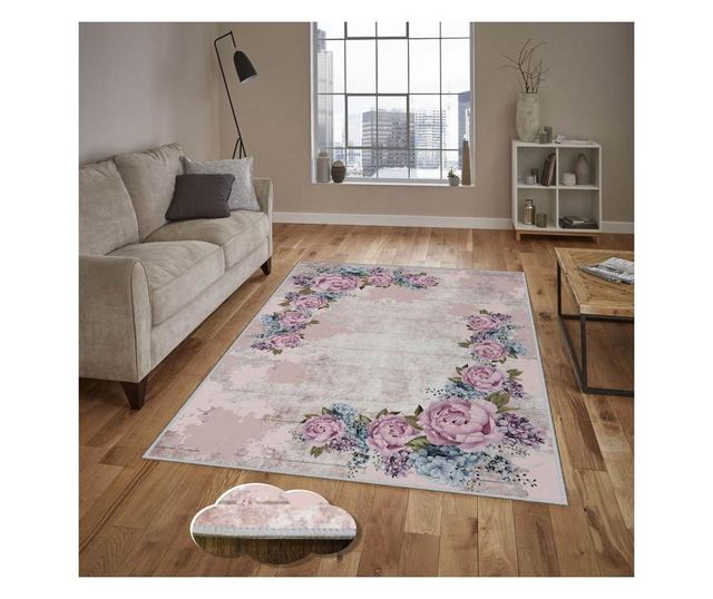 Covor Homefesto, 80x200 cm, multicolor
