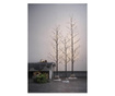 Arbore decorativ cu LED Best Season, Tobby Tree, plastic, maro, S