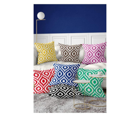 Minimalist Cushion Covers Rainbow Color Geometric Ogea 7 db...