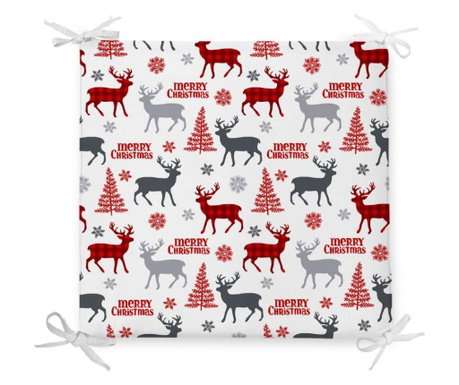 Vankúš na stoličku Minimalist Cushion Covers Merry Christmas 42x42 cm