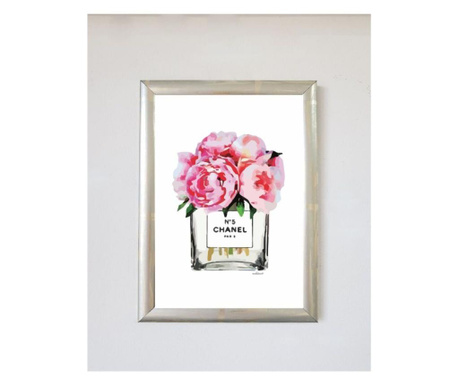 Obraz Coco Lady Parfumme Pink Flower 23x33 cm