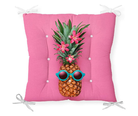 Minimalist Cushion Covers Pink Banana Székpárna 40x40 cm