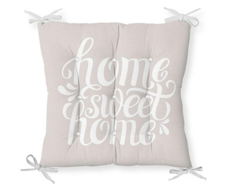 Minimalist Cushion Covers Pink Home Sweet Home Székpárna 40x40 cm