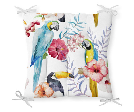 Poduszka na siedzisko Minimalist Cushion Covers Parrot 40x40 cm