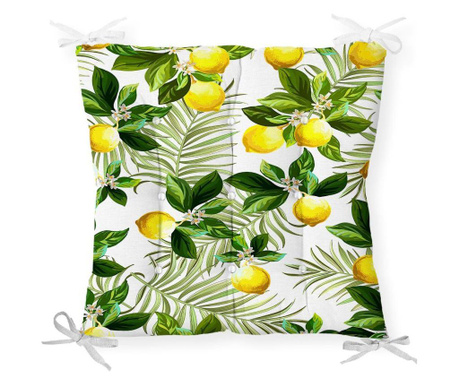 Poduszka na siedzisko Minimalist Cushion Covers Lemon Design 40x40 cm