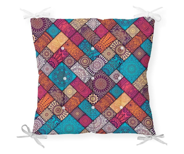 Jastuk za stolicu Minimalist Cushion Covers Colorful Mandala Boho Retro 40x40 cm
