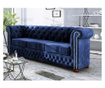 Sofa trosjed Chesterfield York Navy Blue