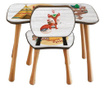 Set - otroška mizica in otroški stolček