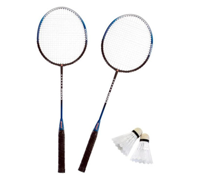 Set Badminton Pro Cu 2 Rachete si 2 Fluturasi