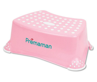 Inaltator anti-derapant pentru chiuveta si toaleta, Premaman, roz