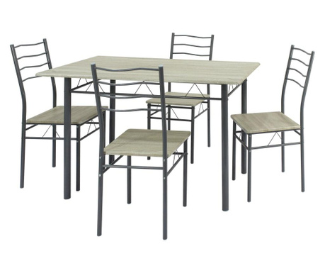 Zestaw stół z 4 krzesłami
