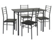 Set stol za blagovanje i 4 stolice