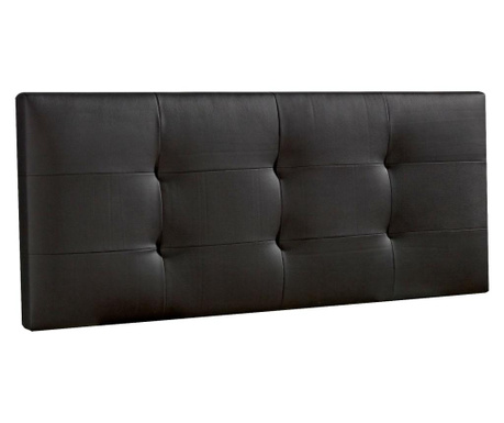 Tablie de pat Topambientes, piele artificiala, 60x160 cm, negru