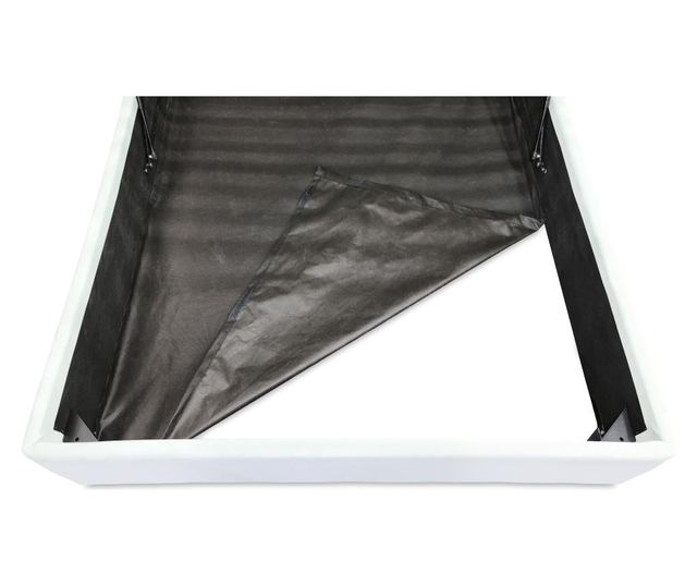 Pat cu lada rabatabila Abra Promo Dolce Dormire Negru 200x200 cm