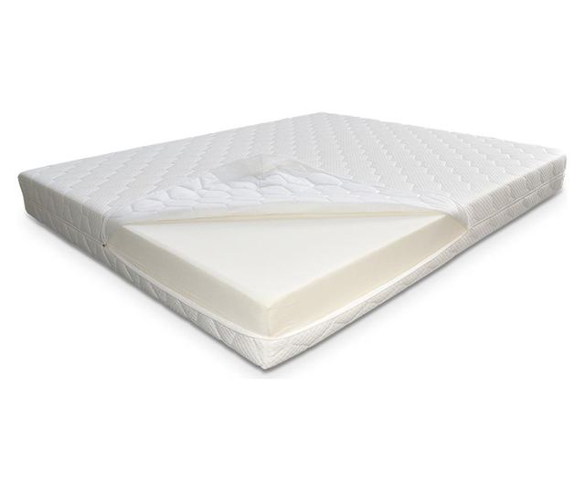Saltea Superortopedica 15 cm, 200x200, Rubi Cu Husa Detasabila  200x200 cm