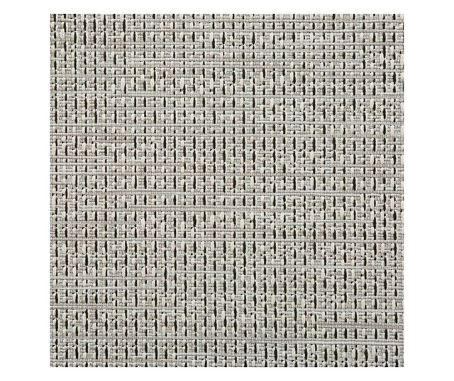 Covor Think Rugs, Stitch, 120x170 cm, gri/negru