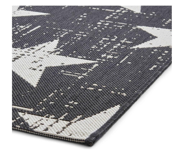 Covor Think Rugs, Santa Monica, 160x230 cm, negru/alb