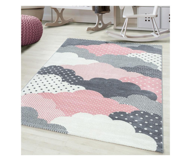 Covor Ayyildiz Carpet, Bambi Pink, 80x150 cm