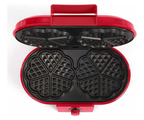 Aparat pentru gaufre (waffle) in forma de inima Livoo DOP195