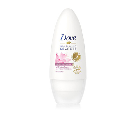 Antyperspirant w kulce dla kobiet Dove Lotus&Rice Water 50 ml