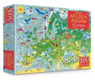 Set Puzzle Si Carte Atlas - Europa