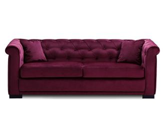 3 местно канапе Chesterfield Berna Wine