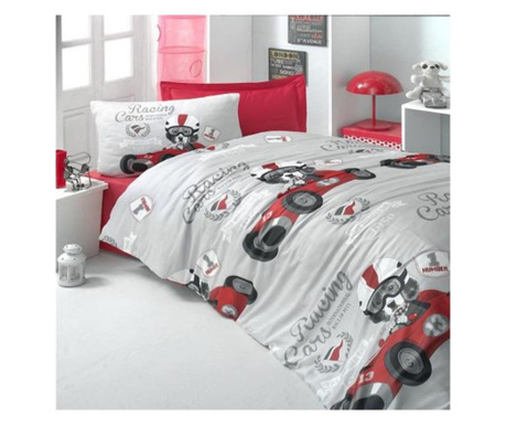 Lenjerie Pat 1pers. - Mally Home – 100%bbc Racing Mally Home, bumbac, 240x160x1 cm