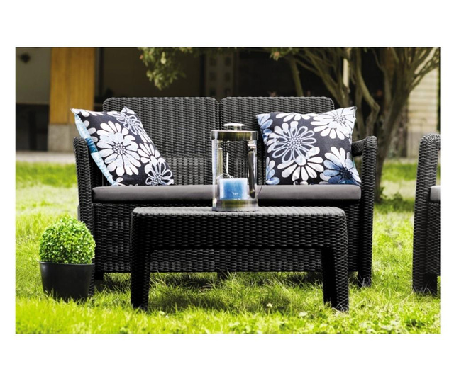 Set mobilier de gradina Tarifa Lounge Keter,Grafit