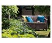 Canapea de gradina Corfu Iilove Seat Maro Gri Taupe