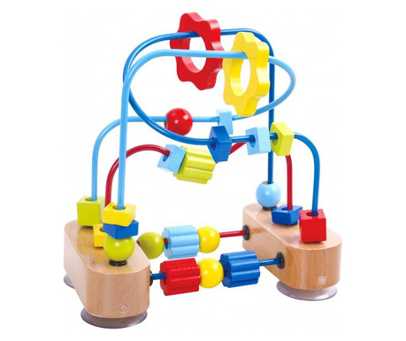 Labirint margele pentru dexteritate Tooky Toy