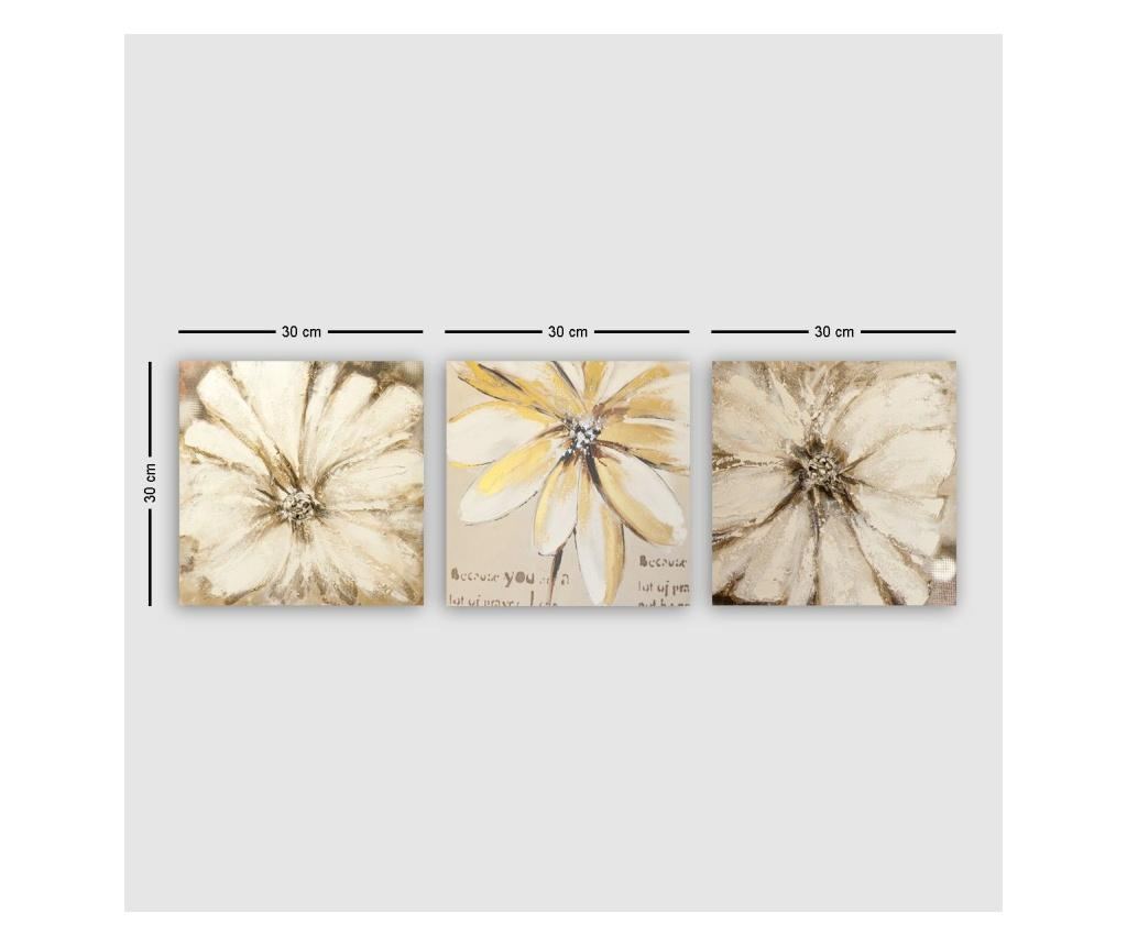 Set 3 slik  30x30 cm - 2