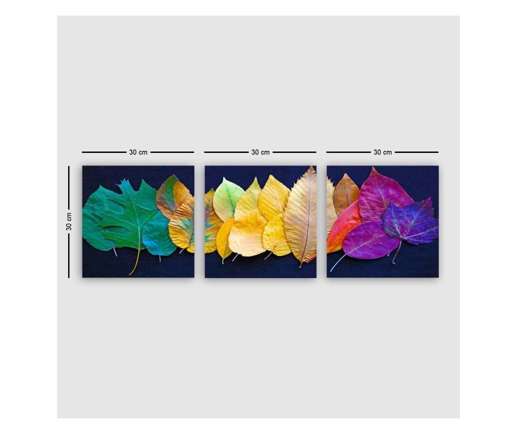 Set 3 slik  30x30 cm - 2